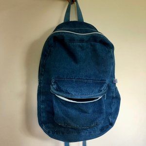 Indigo Dyed Denim (100% Cotton) Backpack